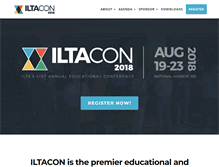 Tablet Screenshot of iltacon.org
